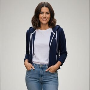 LRL Ralph Lauren Hooded Jacket Blue Size L